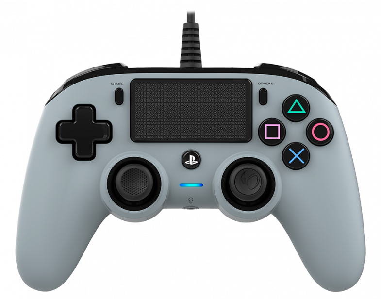 Control PS4 Pc Nacon Compact Con Cable Gris – imagen 5