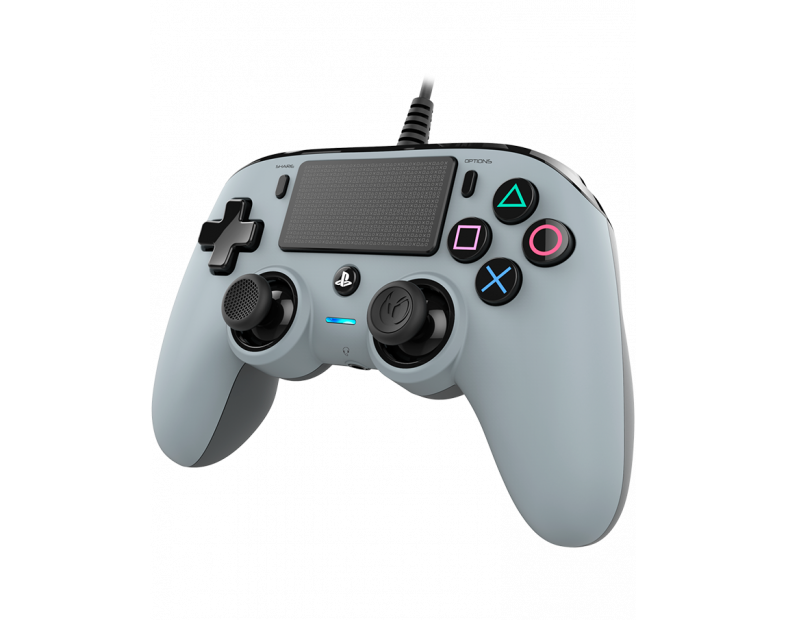 Control PS4 Pc Nacon Compact Con Cable Gris – imagen 4
