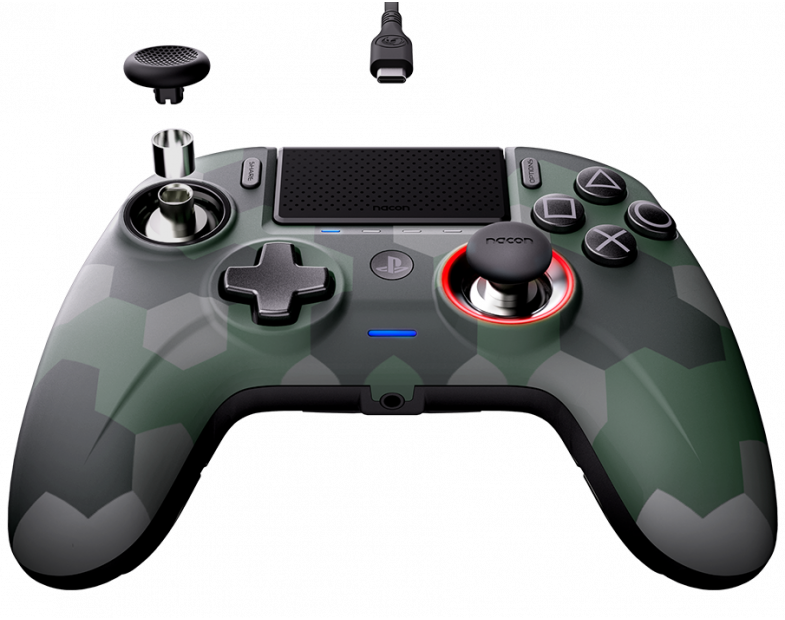 Control Inalambrico Ps4 Nacon Revolution Unlimited Pro Camuflado – imagen 4