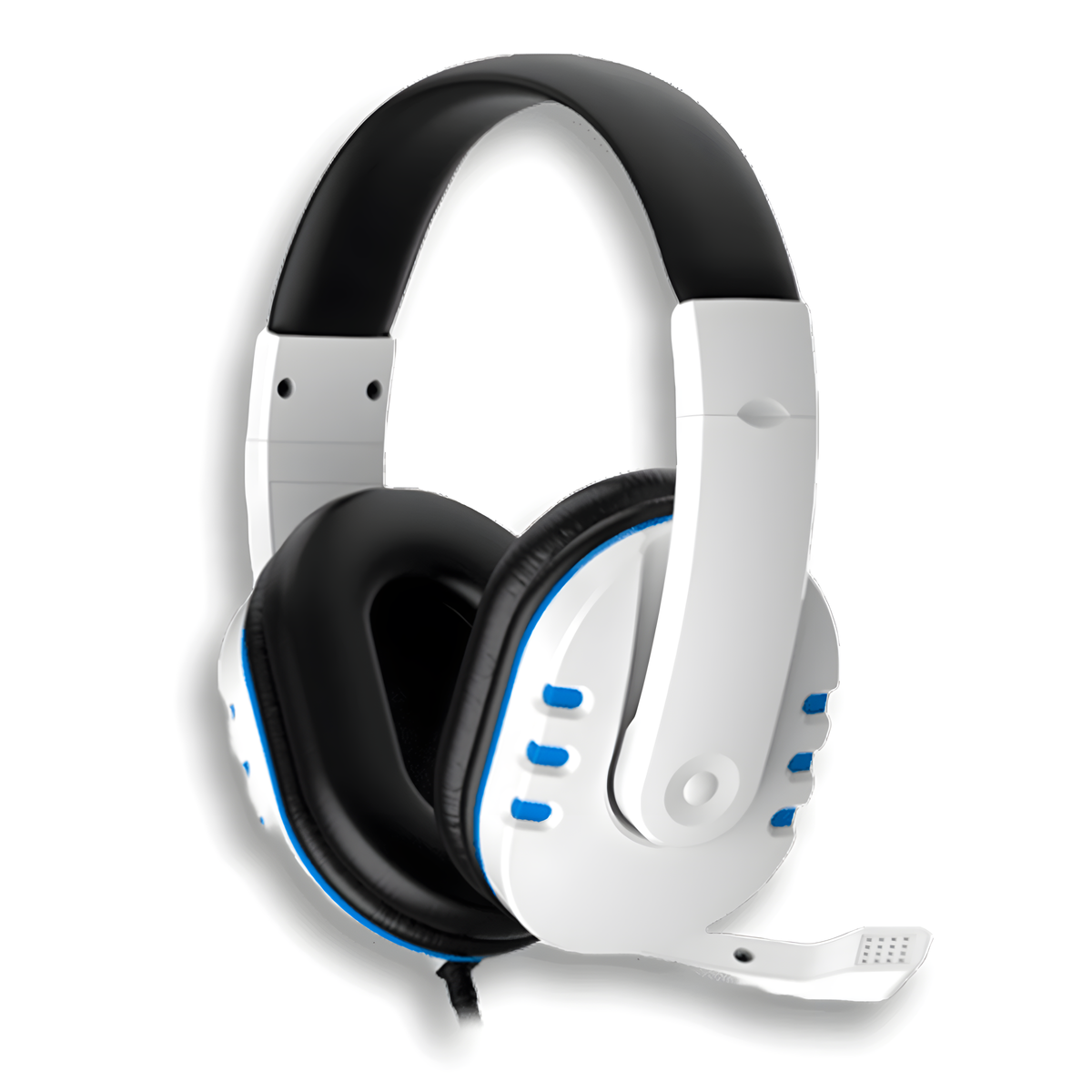 Audífonos Gamer Para PS5 7260 con Micrófono Boom Ajustable Blanco