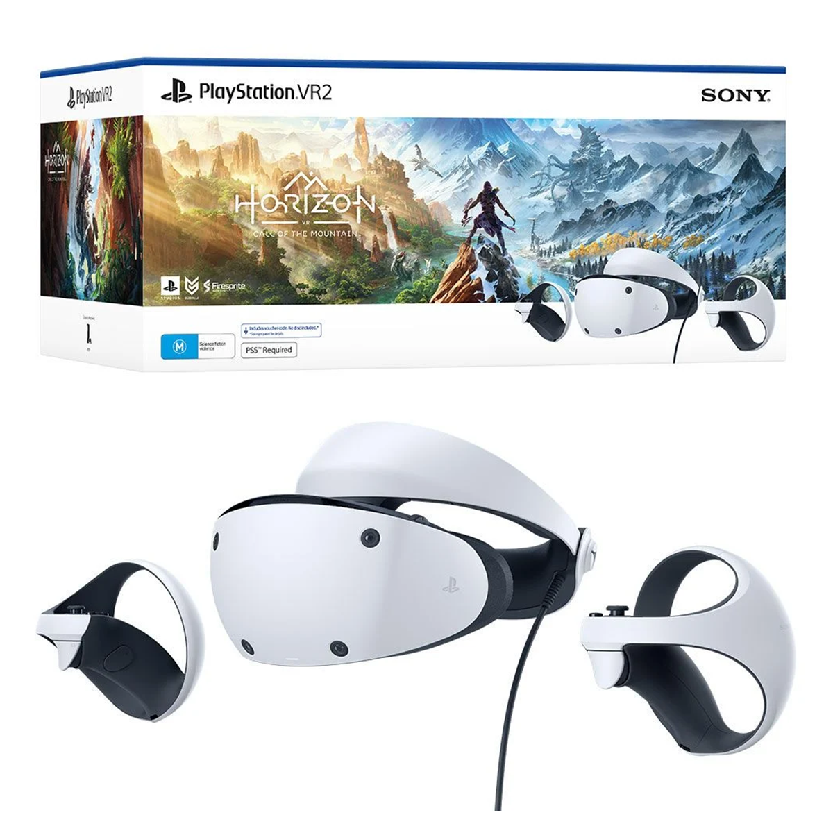 Playstation Ps5 VR2 Horizon Call Of the Mountain Bundle Blanco