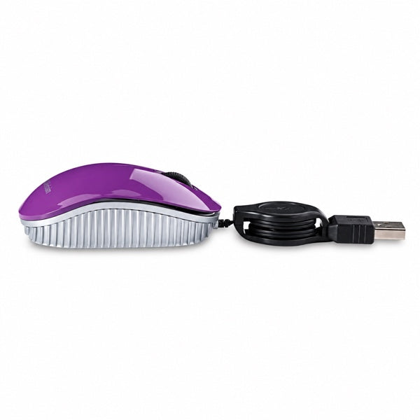 Mini Mouse Con Cable Retráctil Verbatim Mini Travel Commuter