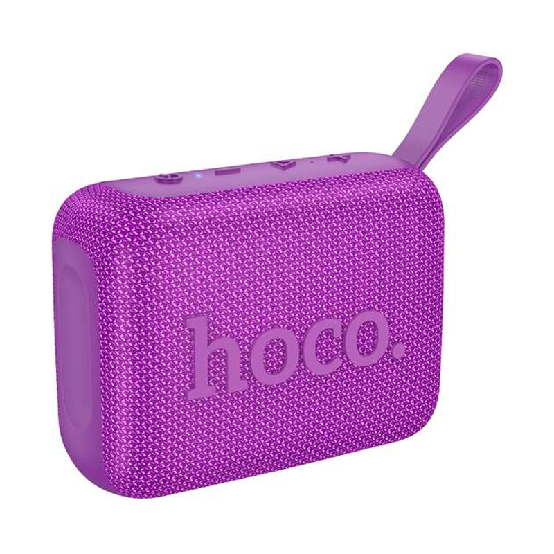 Parlantes Bluetooth Hoco Hc28 Fm Usb Aux Tf Morado