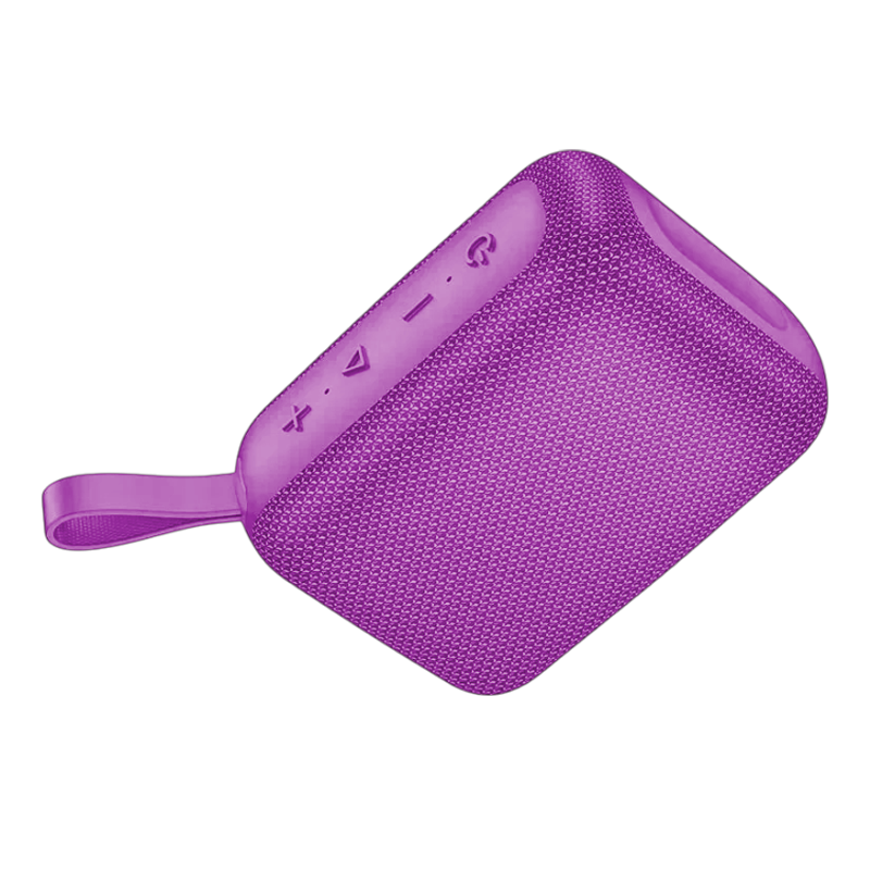 Parlantes Bluetooth Hoco Hc28 Fm Usb Aux Tf Morado – imagen 2