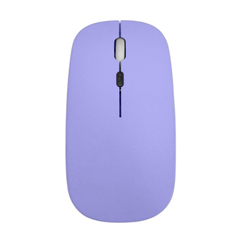 Kit Teclado + Mouse Mini Inalámbrico Bluetooth Español Morado – imagen 2