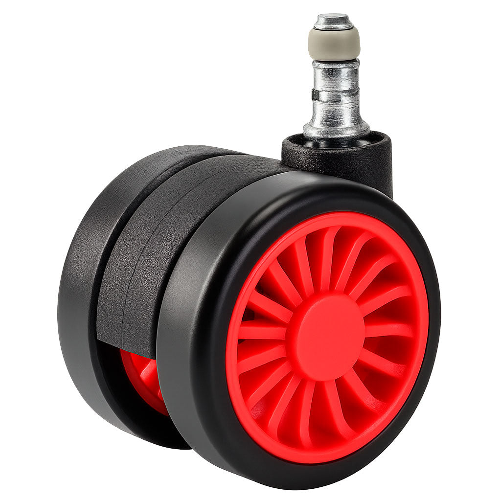 Pack 5 Ruedas Dragster Premium Wheel Color Rojo