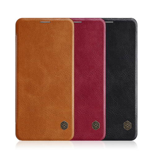 Lg G7 Qin Flip Cover Cuero Nillkin