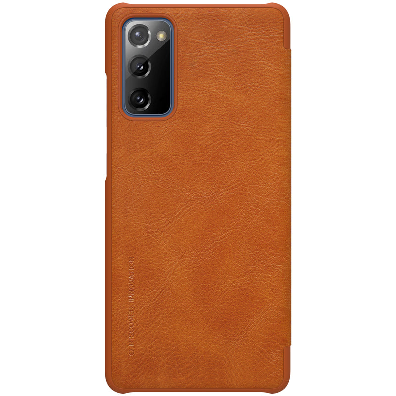 Samsung Galaxy S20 Fe 2020 Qin Flip Cover Cuero Nillkin – imagen 5