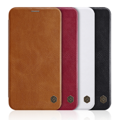 Iphone Xs Max Qin Flip Cover Cuero Nillkin