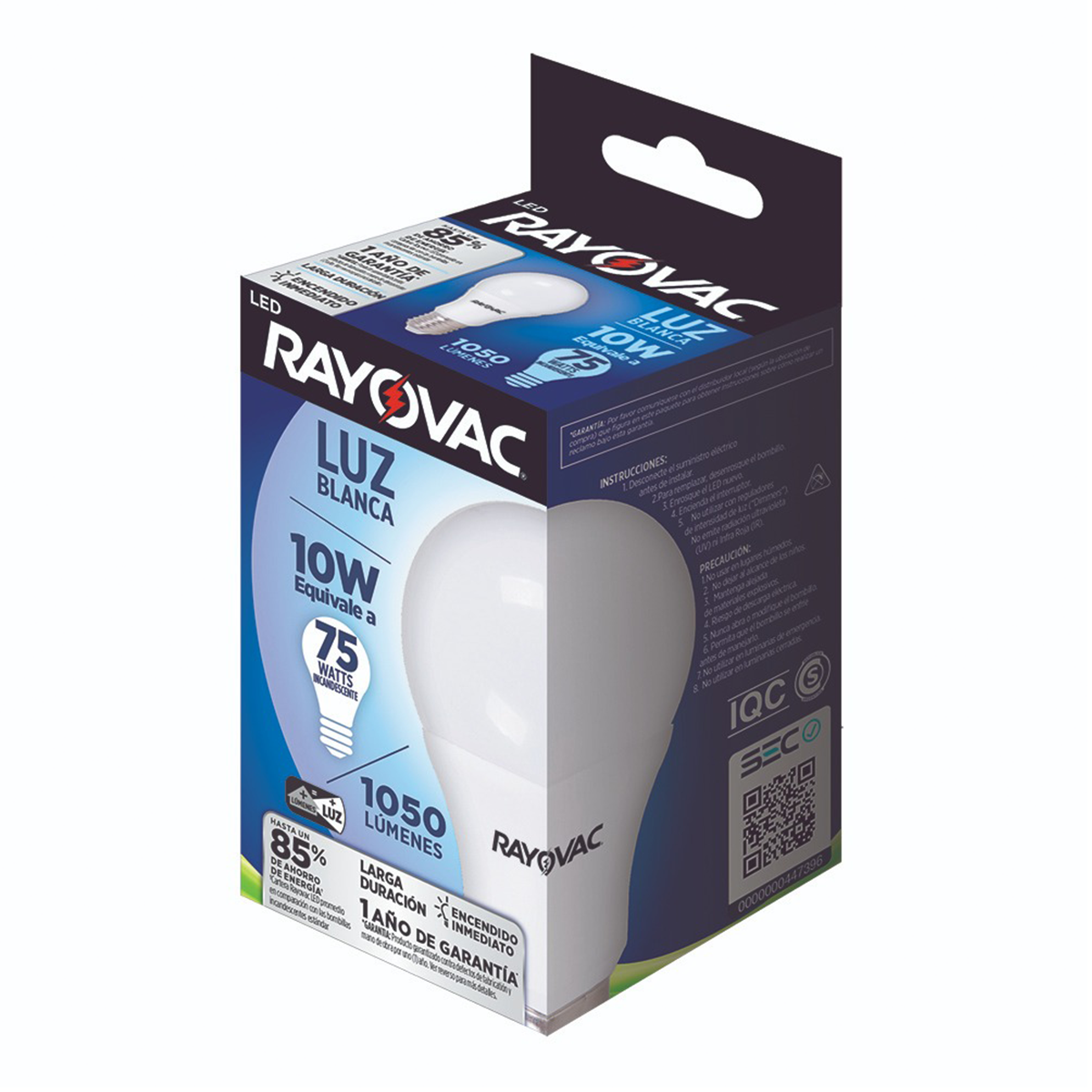 Ampolleta Rayovac Led E27 10w Luz Blanca