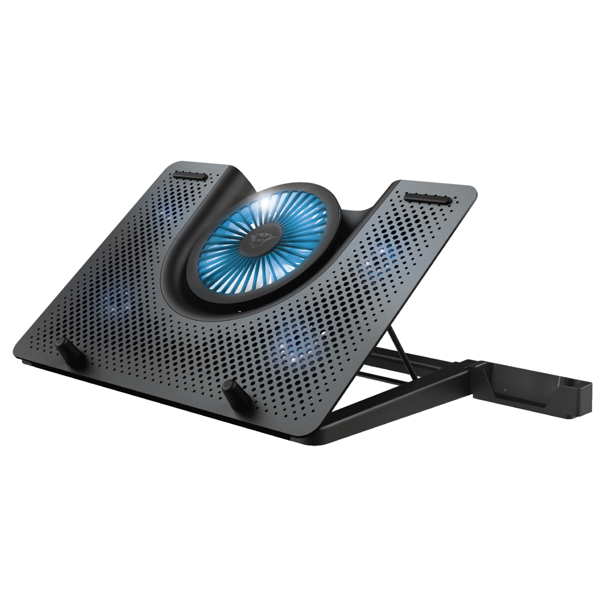 Base Notebook Enfriador Ventilador 17 Pulgadas Trust Gxt 1125 Quno Negro