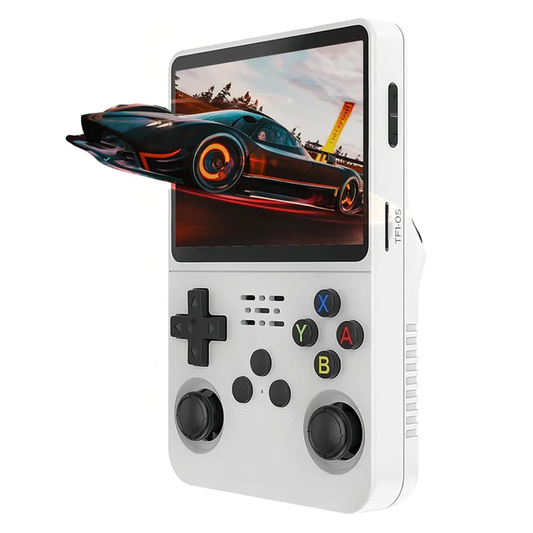 Consola Portatil R36S 64GB IPS 3.5 Blanco