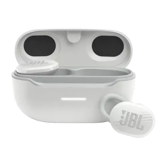 Audífonos Bluetooth Jbl Endurance Race Tws Blanco