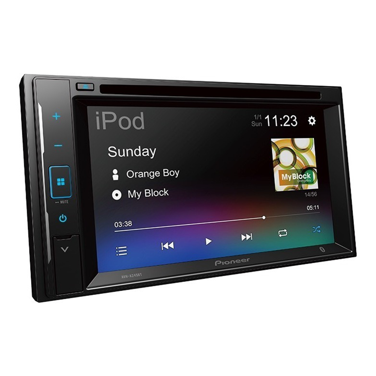 Radio Pioneer Avh-a245bt Web Link Dvd 13 Bandas Full Hd 3rca