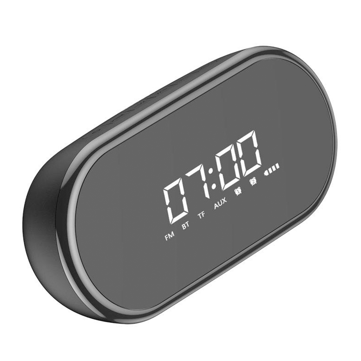 Radio Reloj Bluetooth Fm Encok E09 Baseus Negro