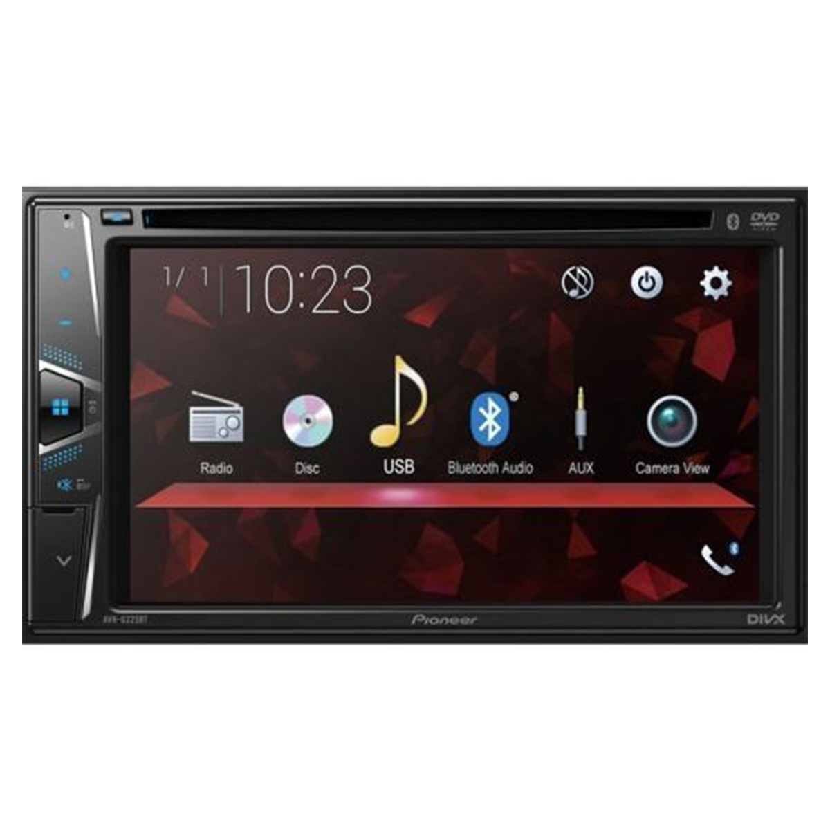 Radio Pioneer Avh-g225bt Dvd Bluetooth Usb Control Remoto