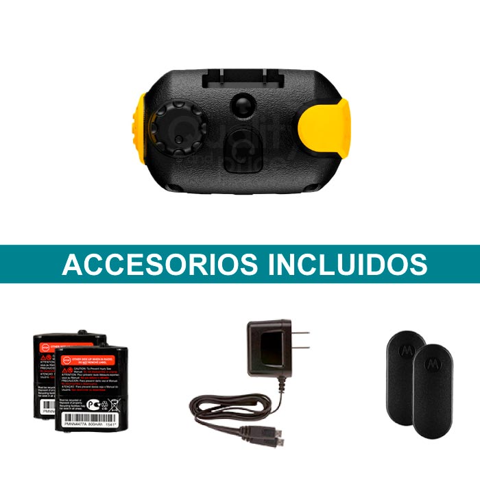 Radio Walkie Talkie Portatil Motorola Talkabout T470 Negro – imagen 2