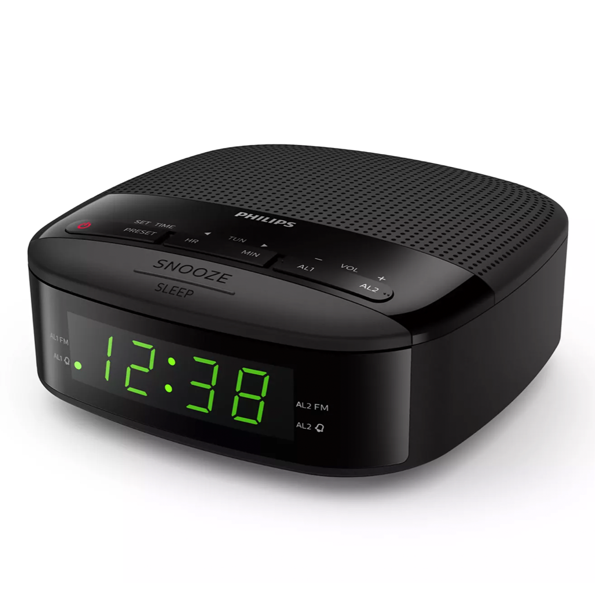 Radio Reloj Despertador Philips Fm TAR3205 Negro