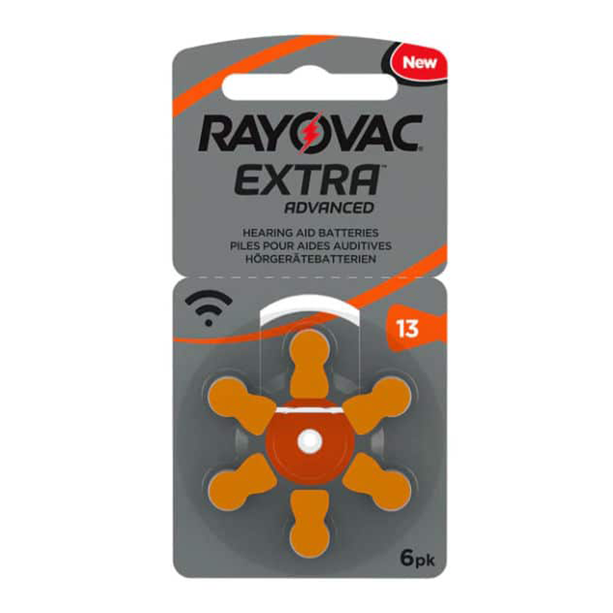 Pila Auditiva Rayovac 13 Blister 6 Pilas