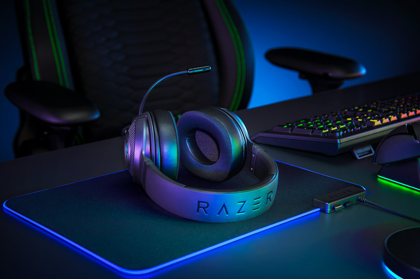 Audífonos Gamer Razer Kraken V3 X Usb Rgb 7.1 Pc Ps4 Negro – imagen 5
