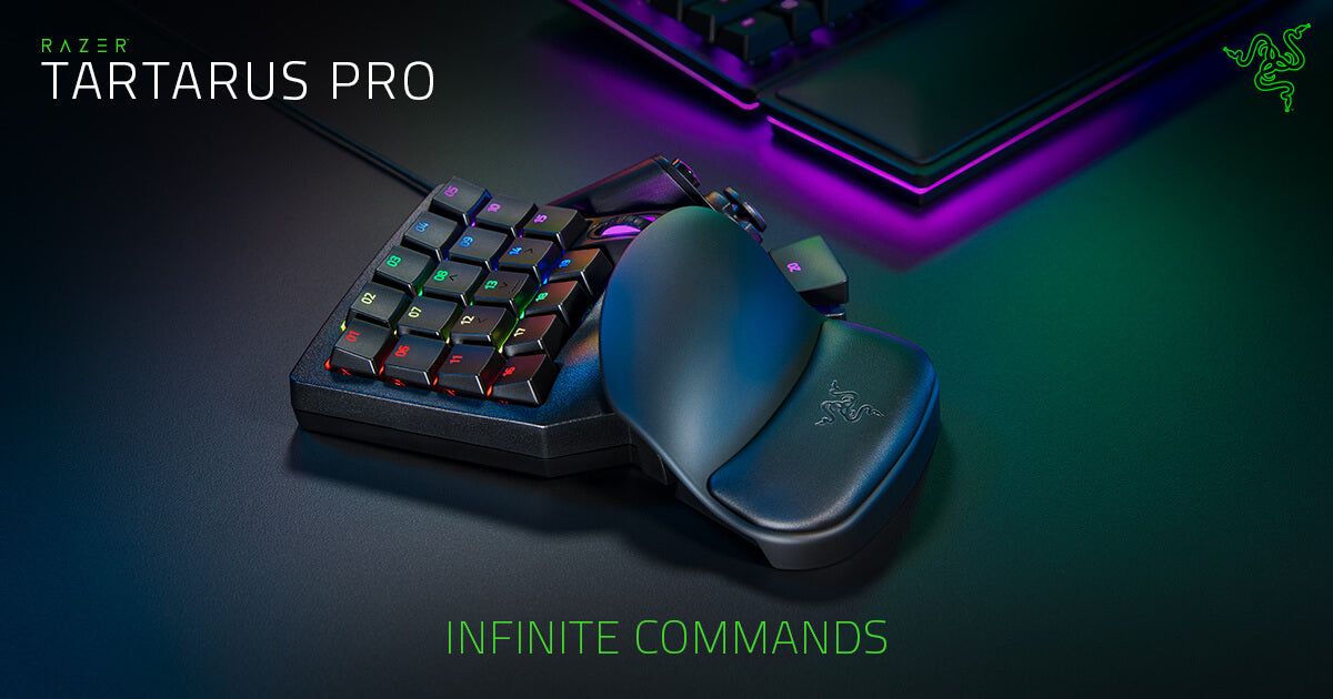 Teclado Keypad Gamer Tartarus Pro Negro – imagen 4