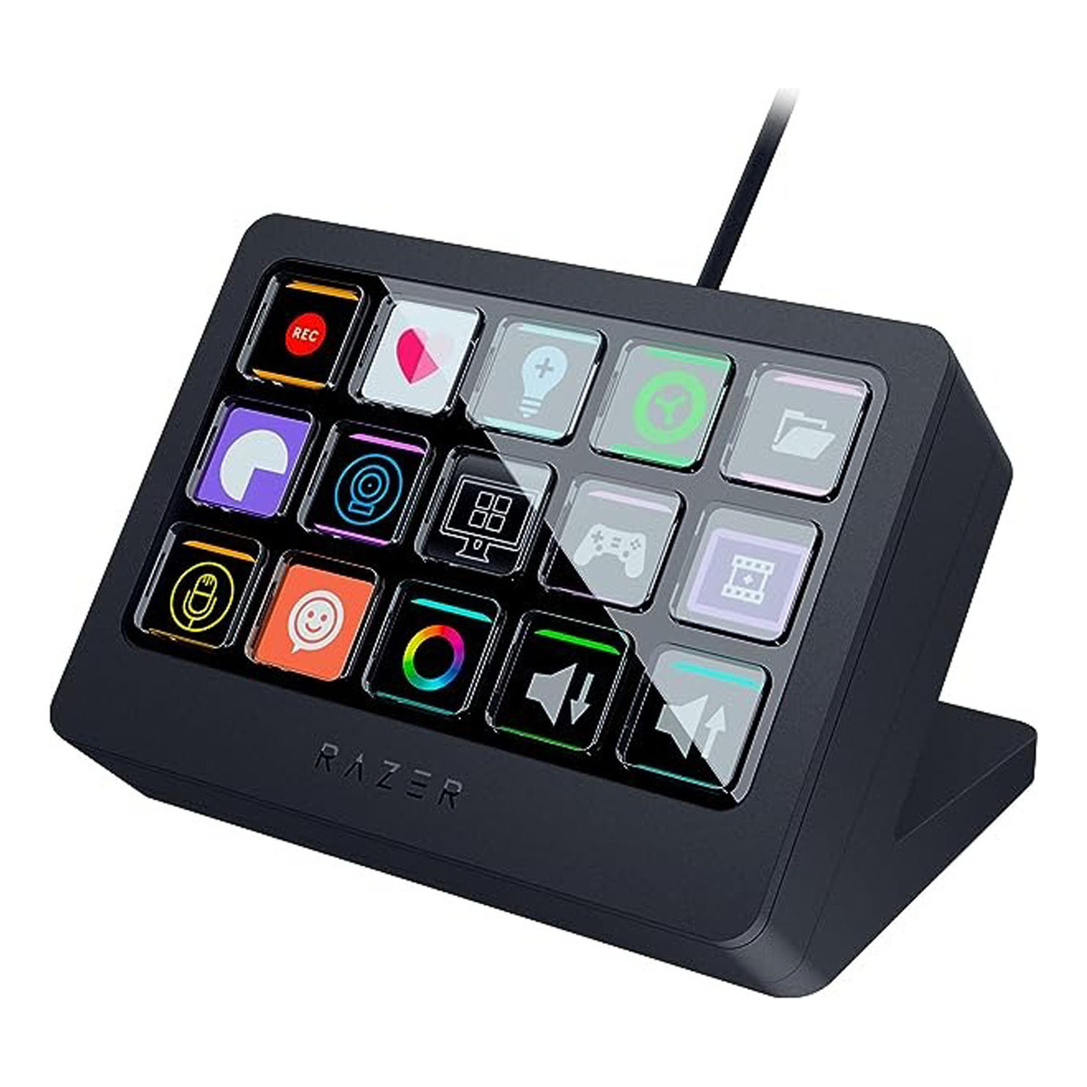 Controlador De Streaming Razer Stream Controller X Negro