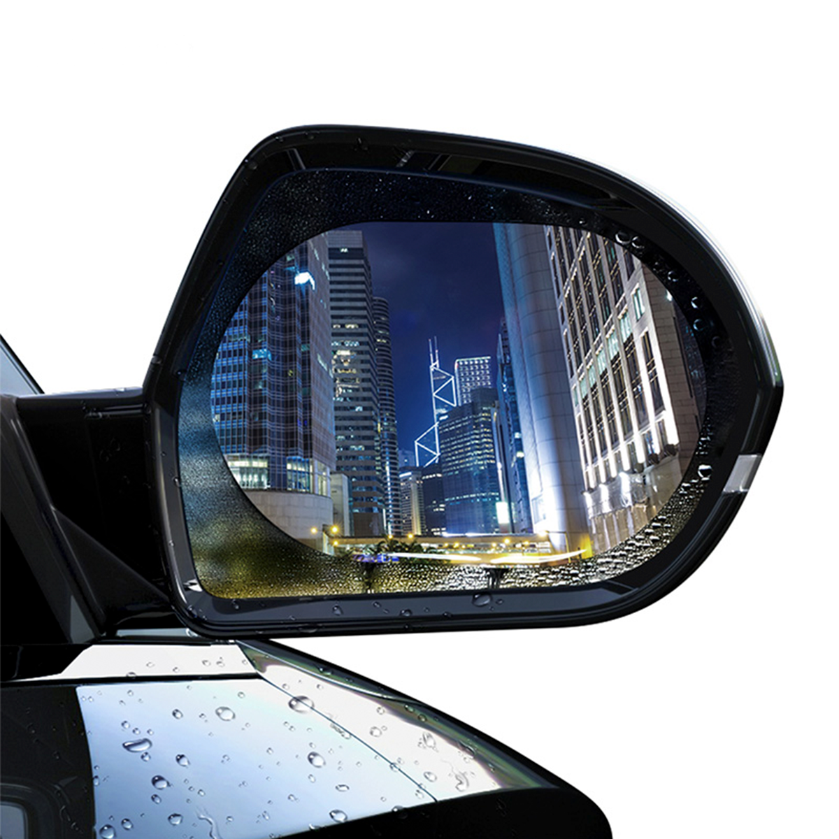Lamina Circular Antiempañante Espejo Retrovisor 150 x 100mm