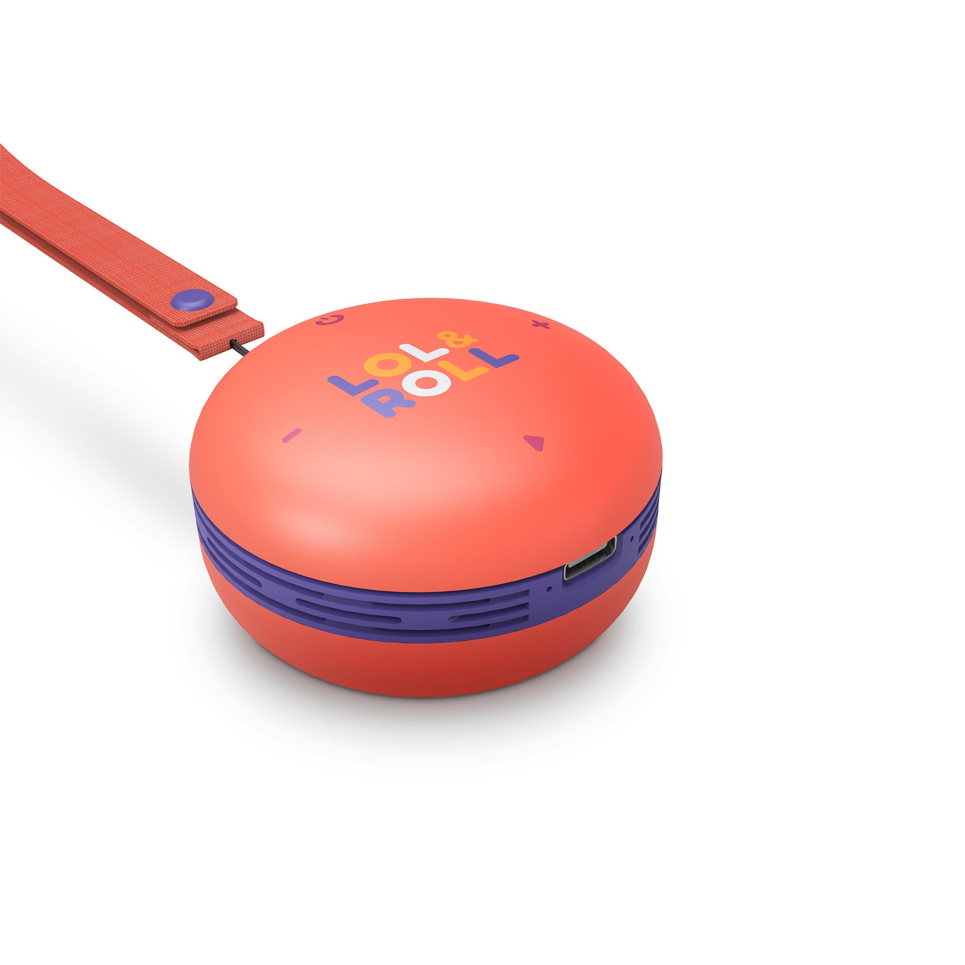 Parlante Bluetooth Portátil Energy Sistem Lol&Roll Pop Kids Naranjo – imagen 4