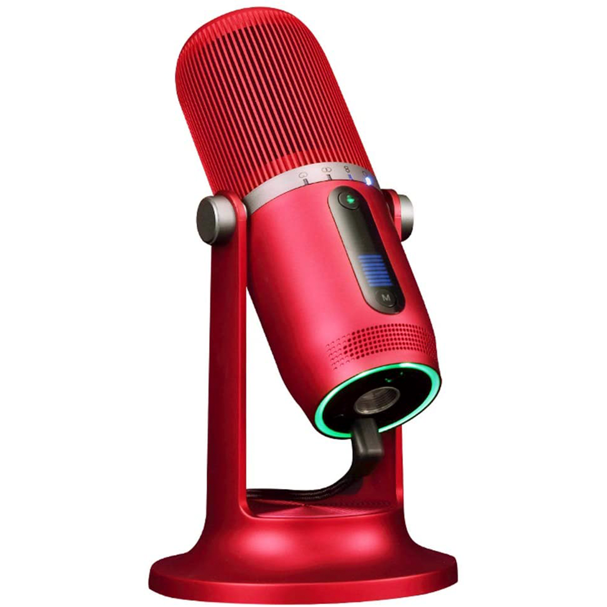 Microfono Condensador Cardioide Profesional Tritton Halo Rojo