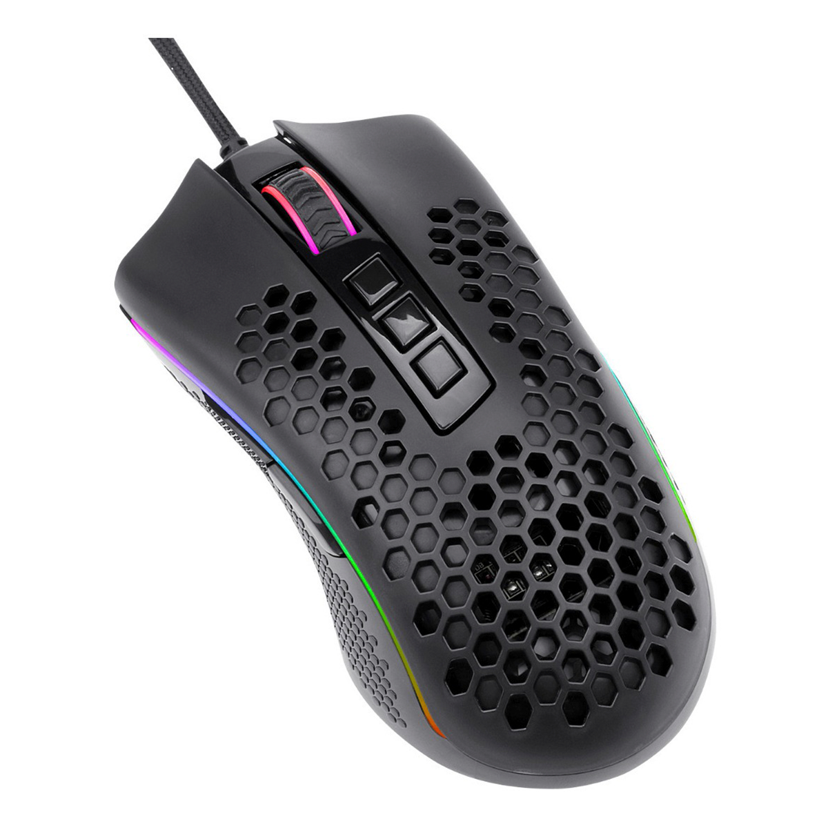 Mouse Gamer Redragon Storm Elite M988 Rgb Negro