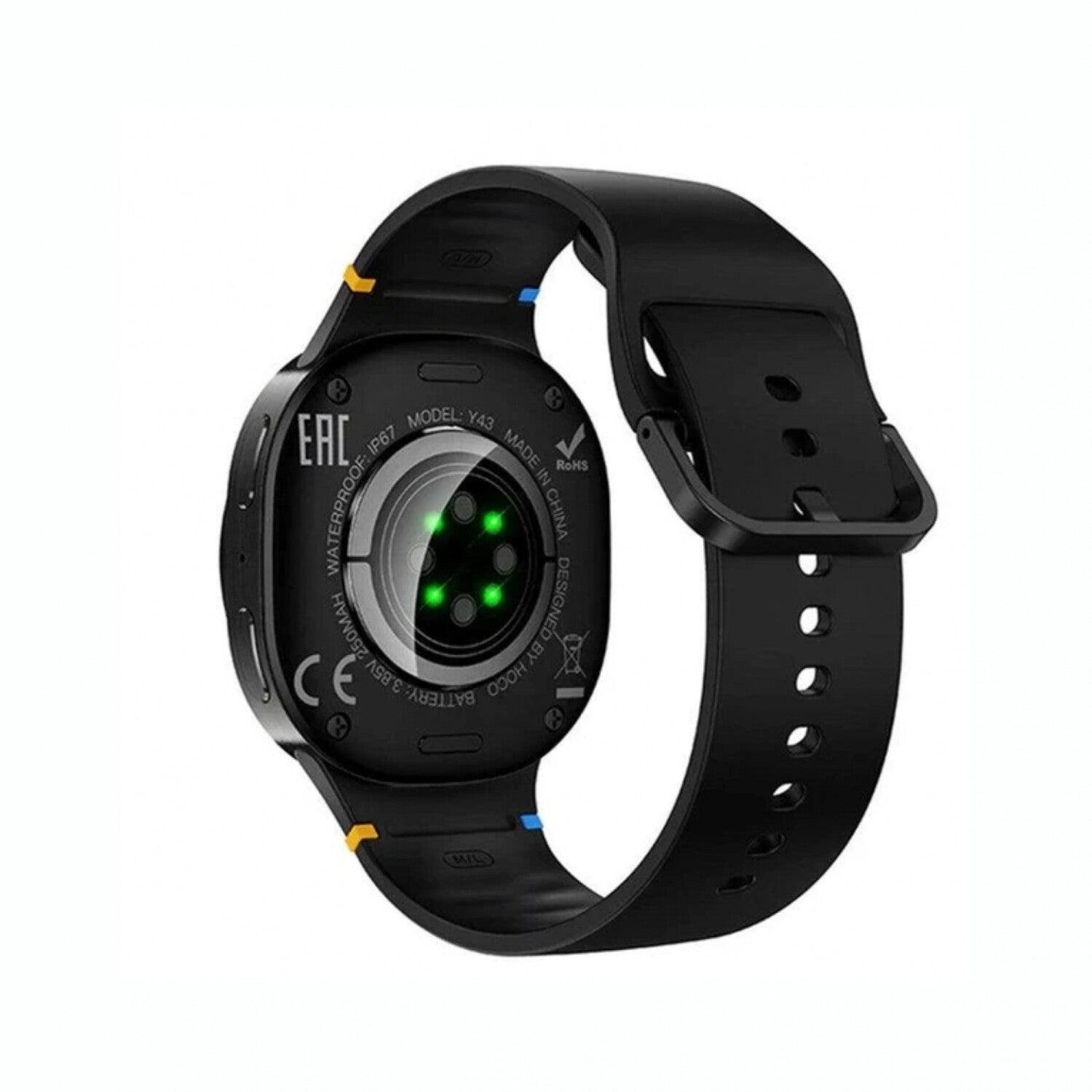 Reloj Smartwatch Hoco Y43 Bluetooth Llamadas Gps Amoled Ip67 Negro – imagen 2