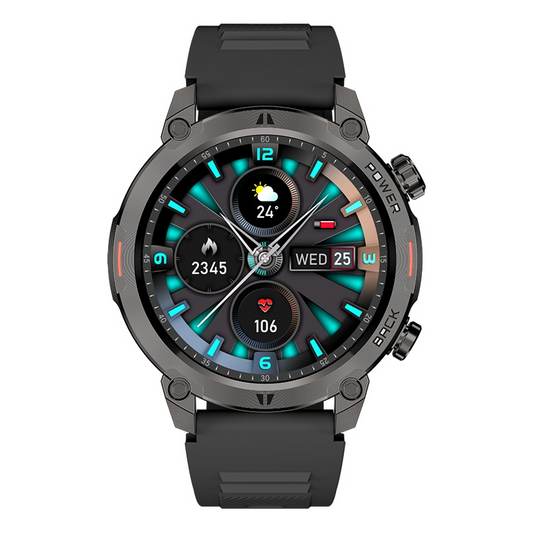 Reloj Smartwatch Aiwa Deportivo Ip67 Aw-sr19b Negro
