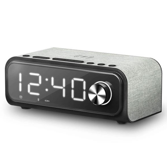 Radio Reloj Energy Sistem Clock Speaker 4 Carga Inalámbrica Fm