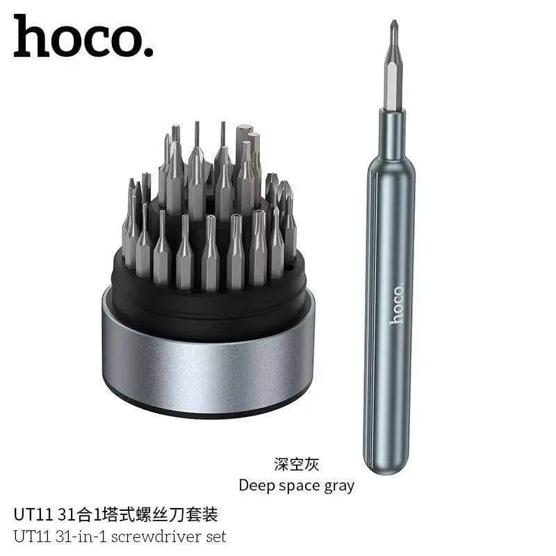 Kit Juego Destornilladores Precisión 31 En 1 Hoco Ut11 Negro – imagen 4