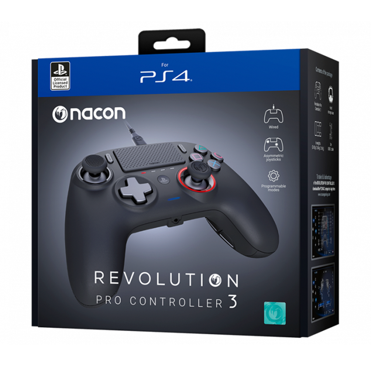 Control PS4 Nacon Revolution Pro Controller 3 Negro