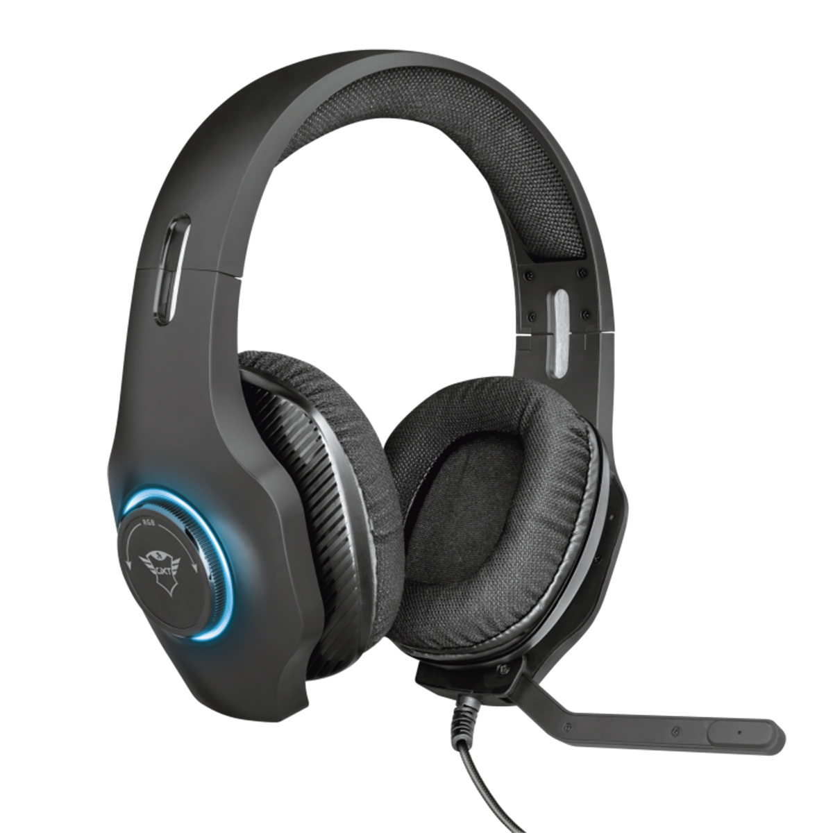 Audifonos Gamer Trust Gxt 455 Torus Pc Negro