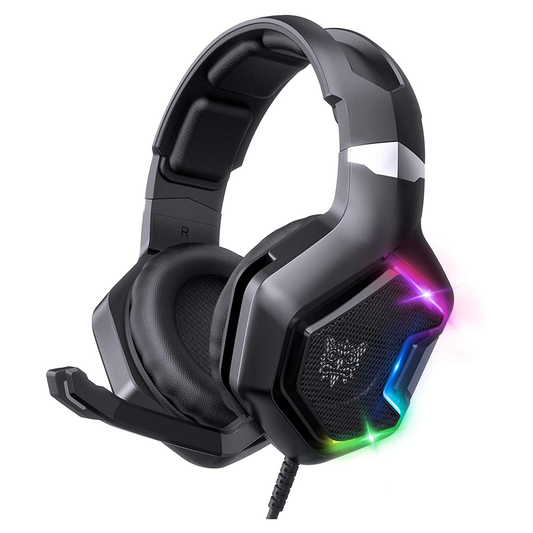 Audífonos Gamer Onikuma K10 Pro Rgb Pc Ps4 Xbox Switch Negro