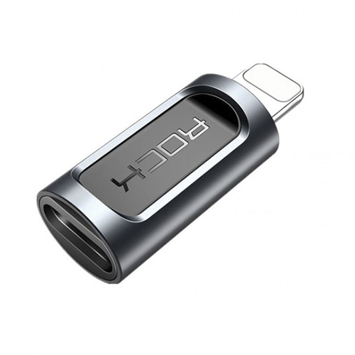 Adaptador Tipo C a Lightning Rock Negro