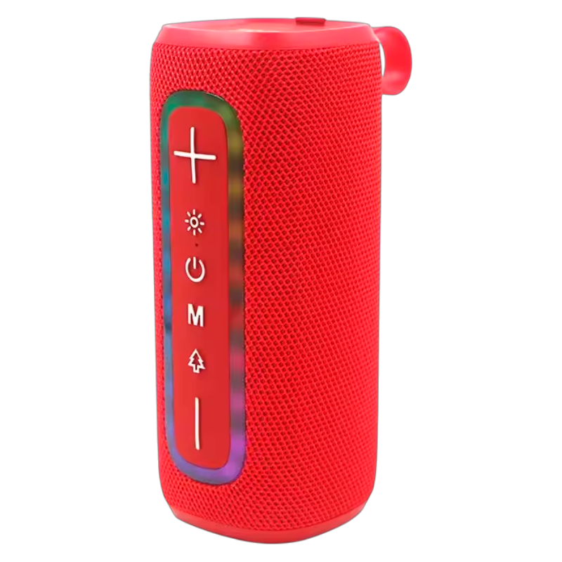 Parlante Bluetooth Motomo Illum Rgb Rojo