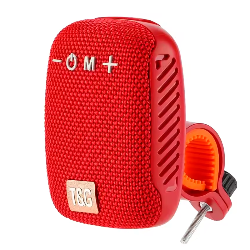 Parlante Bluetooth Para Bicicletas Motomo Mobi Rojo