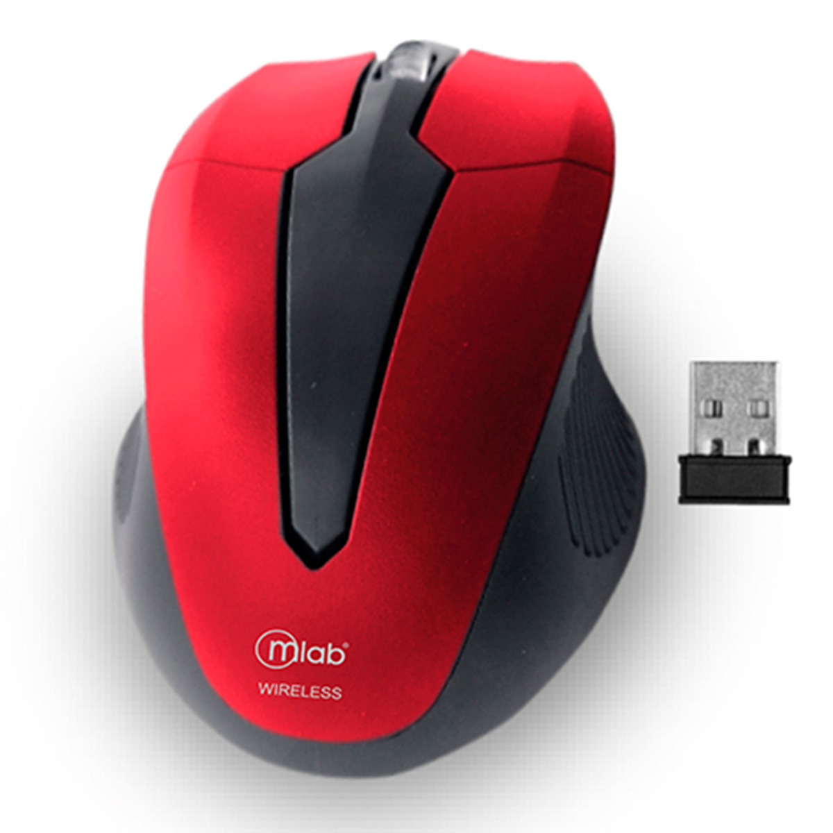 Mouse Inalámbrico Microlab TW 800 Advanced Mod 8341 Rojo