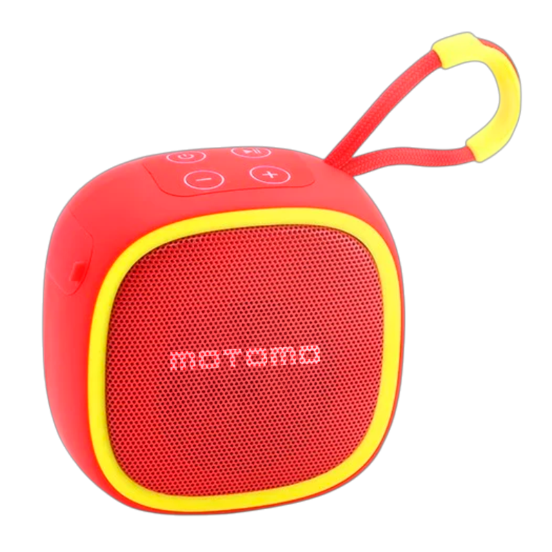 Parlante Bluetooth Motomo Pocket II 5w Rojo