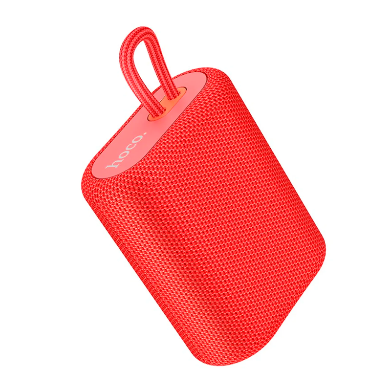 Parlante Bluetooth Hoco Bs47 Fm Tf Tws Rojo