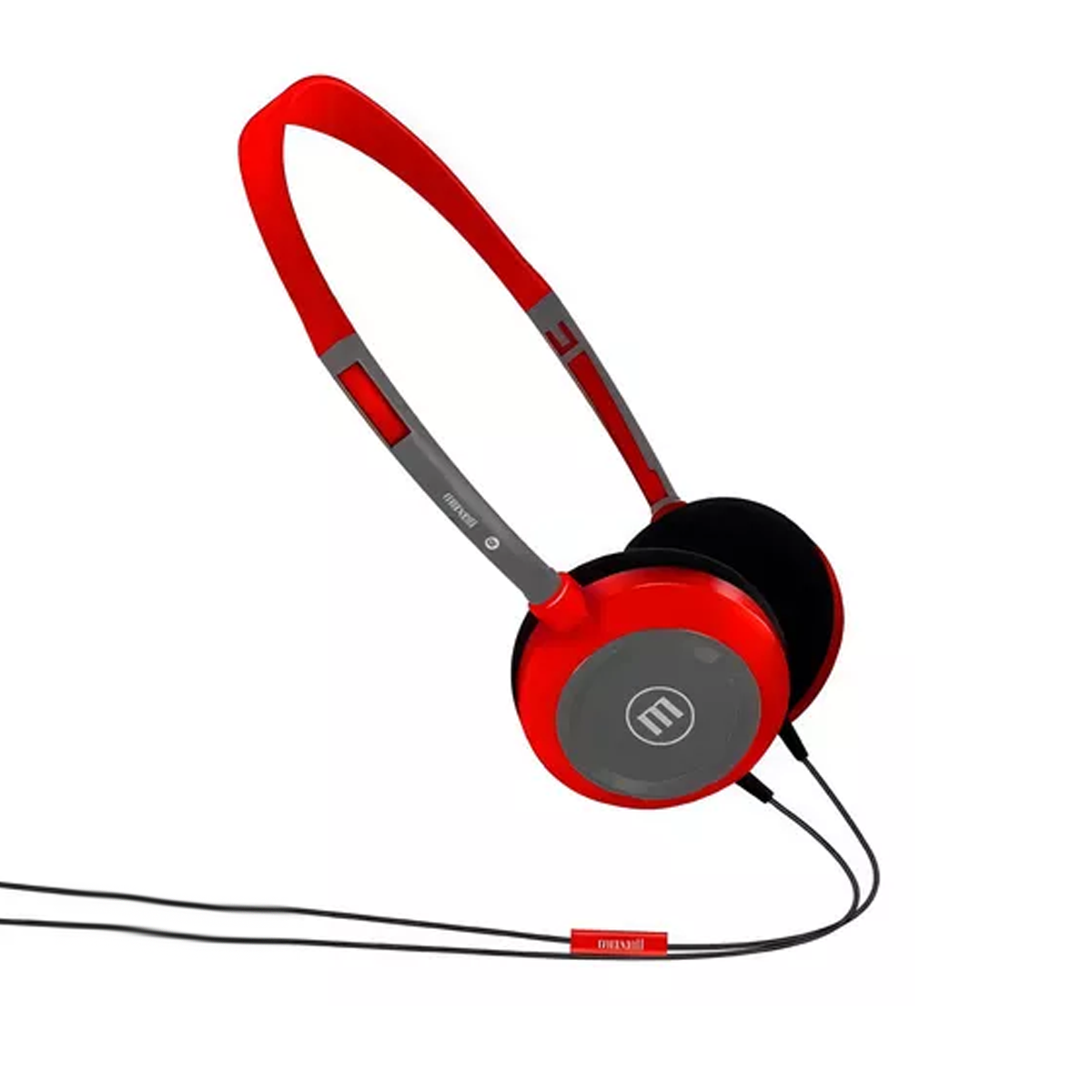 Audífonos Con Cable Maxell Hp-200 Headset Rojo