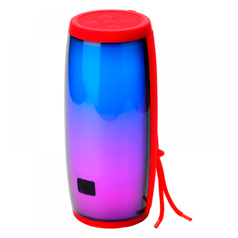 Parlante Bluetooth Motomo Party Led Rojo – imagen 2