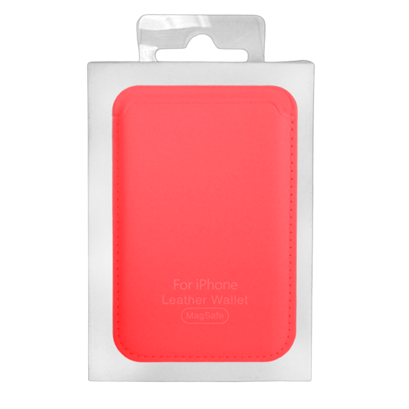 Tarjetero Magnetico Magsafe Para iPhone Color Rojo – imagen 2