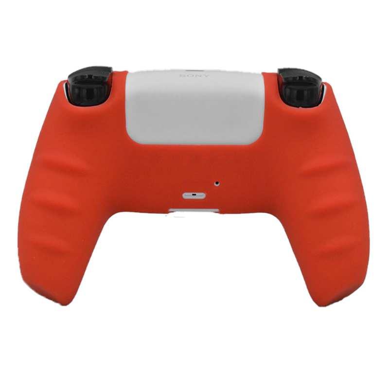 Funda Silicona Compatible Con Ps5 Anti Deslizante Rojo – imagen 2