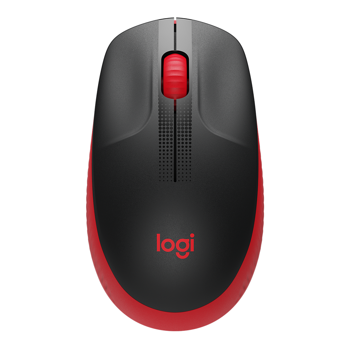 Mouse Logitech M190 Inalámbrico Rojo
