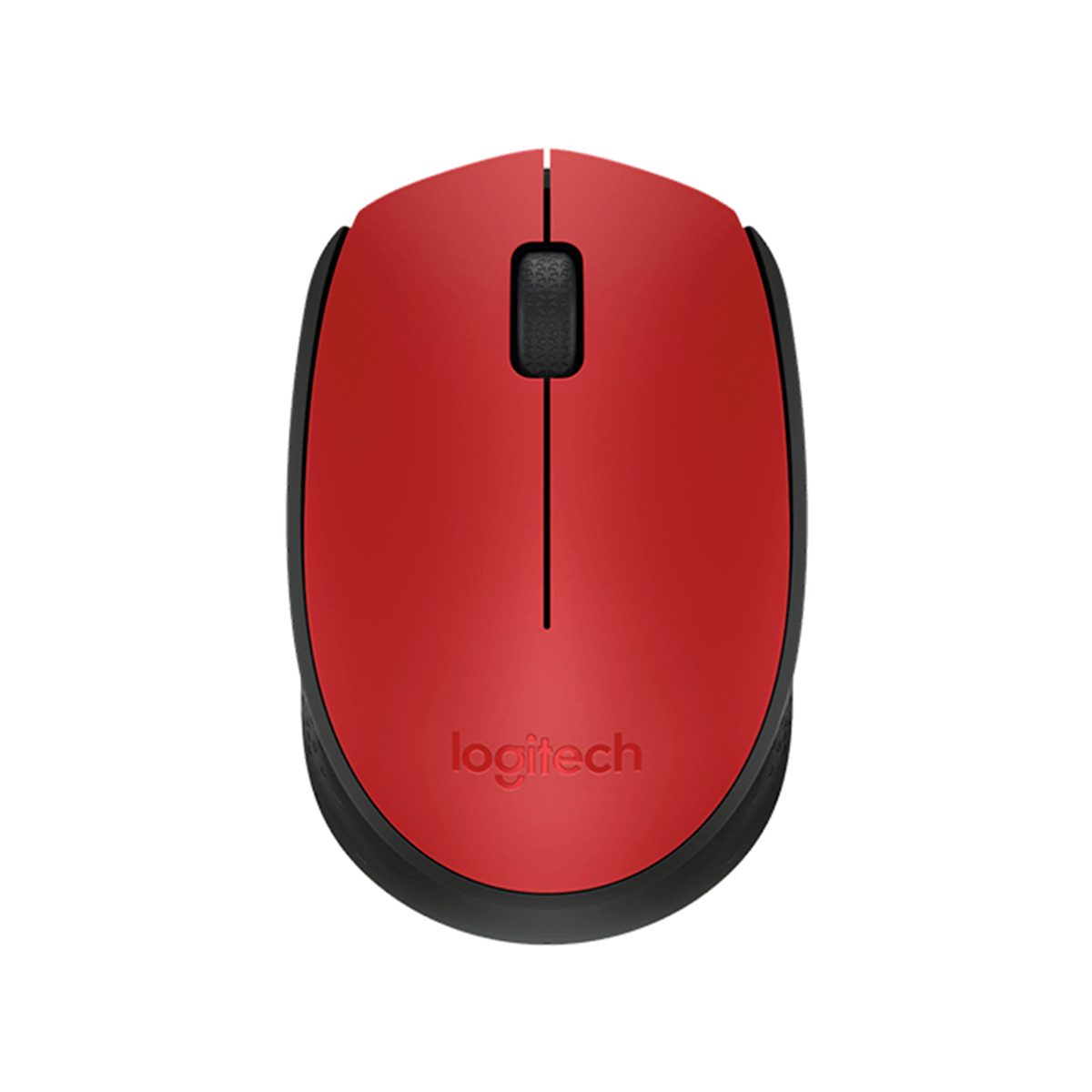 Mouse Wireless Logitech M170 Rojo