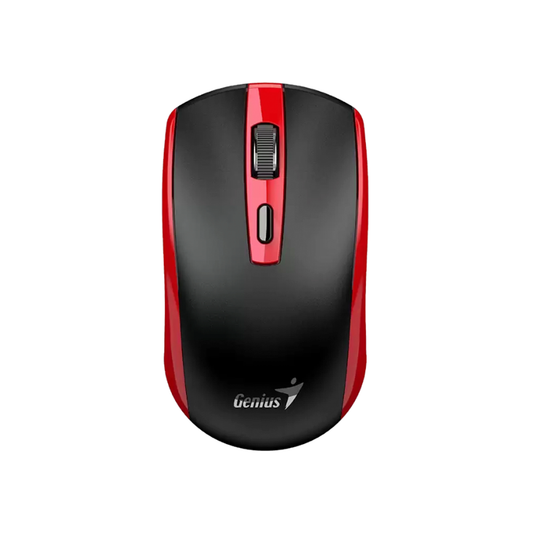 Mouse Inalambrico Recargable Genius Eco-8150 Rojo
